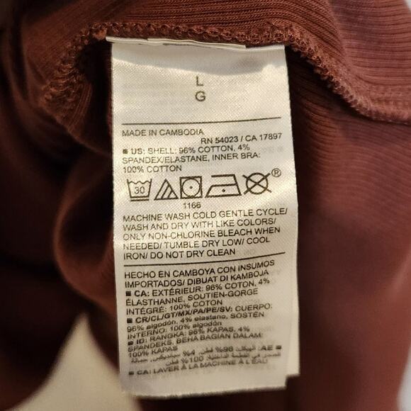 Old Navy Halter Tie Neck Sleeveless Midi Stretch Sundress Brown Size Large - Picture 7 of 7